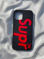 iPhone "12/12 Pro" 3D Embossed Case Edition "SUPR"