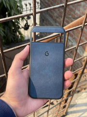 Google Pixel "8" Premium Leather Texture Case - Blue