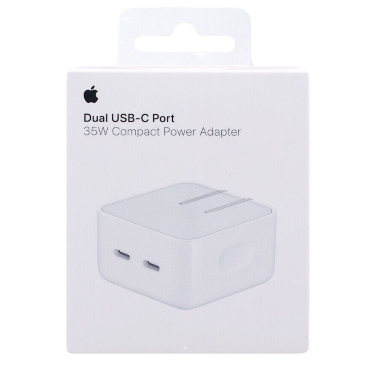 Apple "35W" Dual USB-C Port Compact Power Adapter