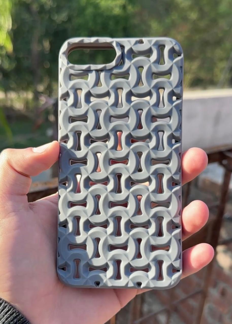 iPhone "7/8 Plus" Premium Silicone "Heat Dissipation" Case - Gray