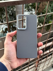 Samasung Galaxy "A52/A52S" Leather Textured Case - Gray