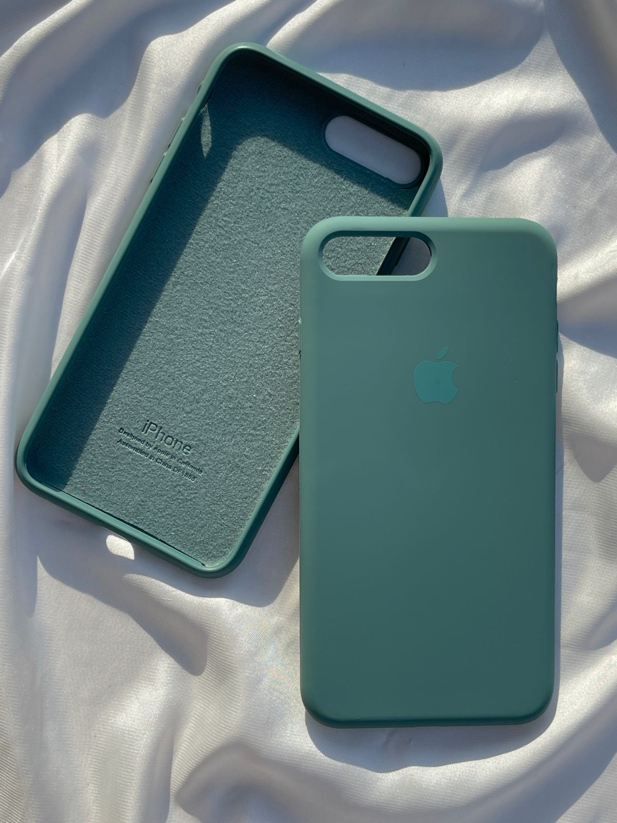 iPhone "7/8 Plus" Silicone Case "Teal Green"
