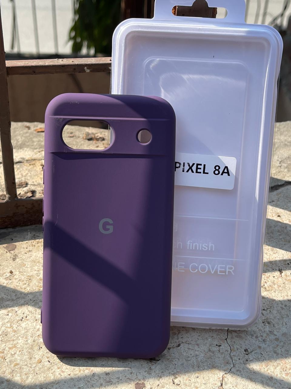 Google Pixel "8A" Silicone Case "Purple"