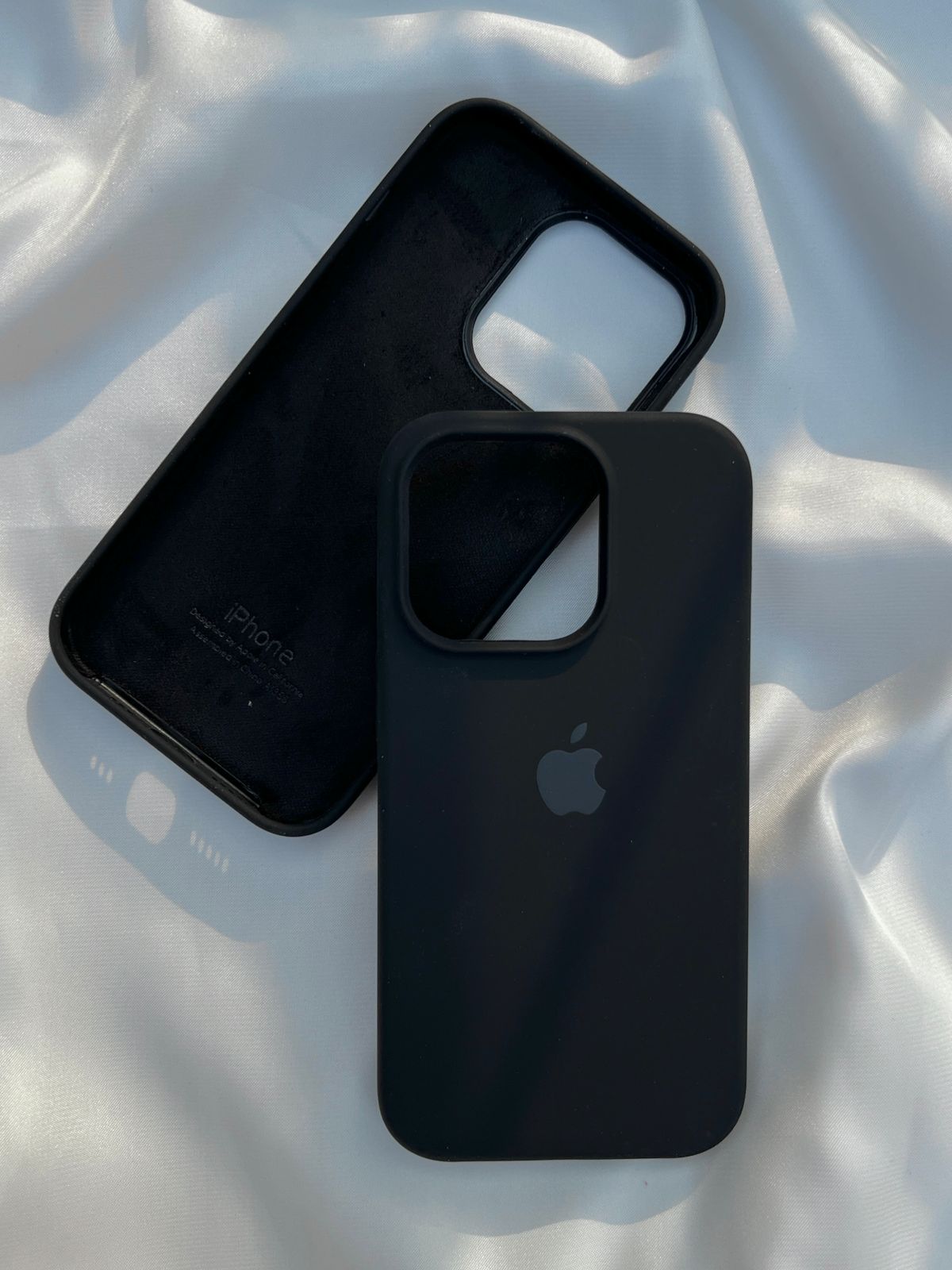 iPhone "14 Pro" Silicone Case "Black"