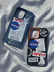 iPhone "13 Pro Max" Premium High-Grade Silicone "NASA" Edition Case