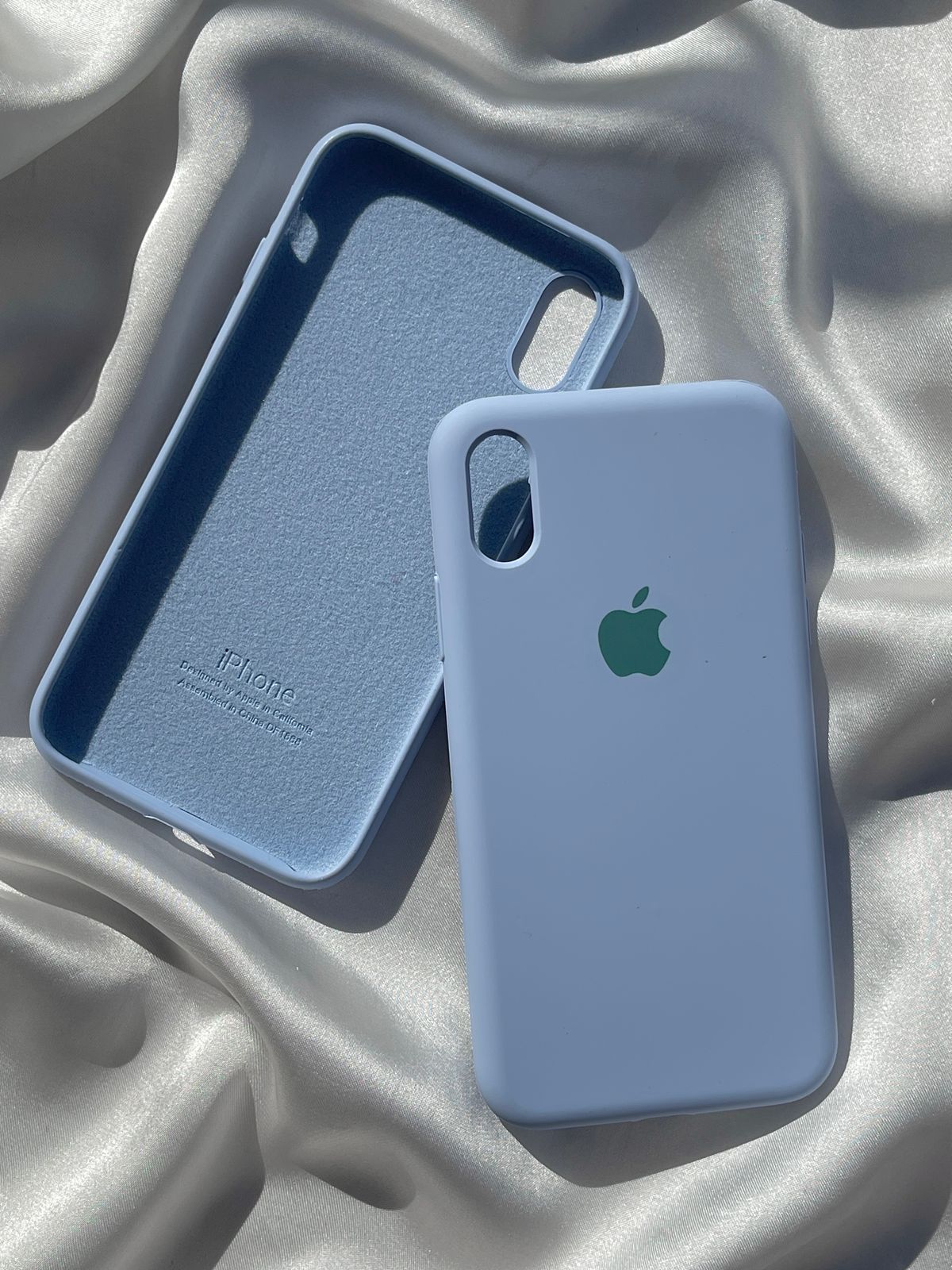 iPhone "X/XS" Silicone Case "Sky Blue"