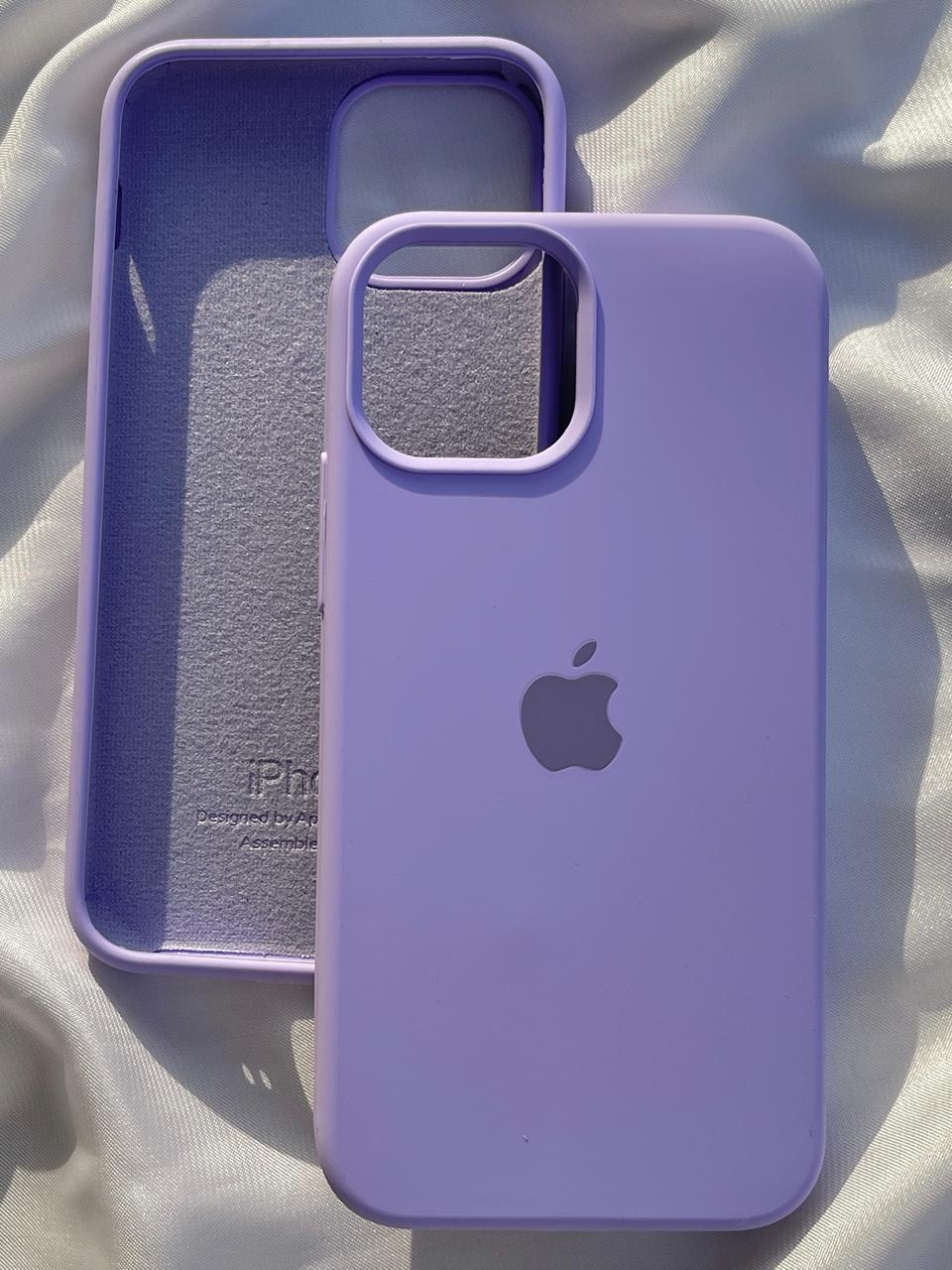 iPhone "12 Mini" Silicone Case "Lilac"