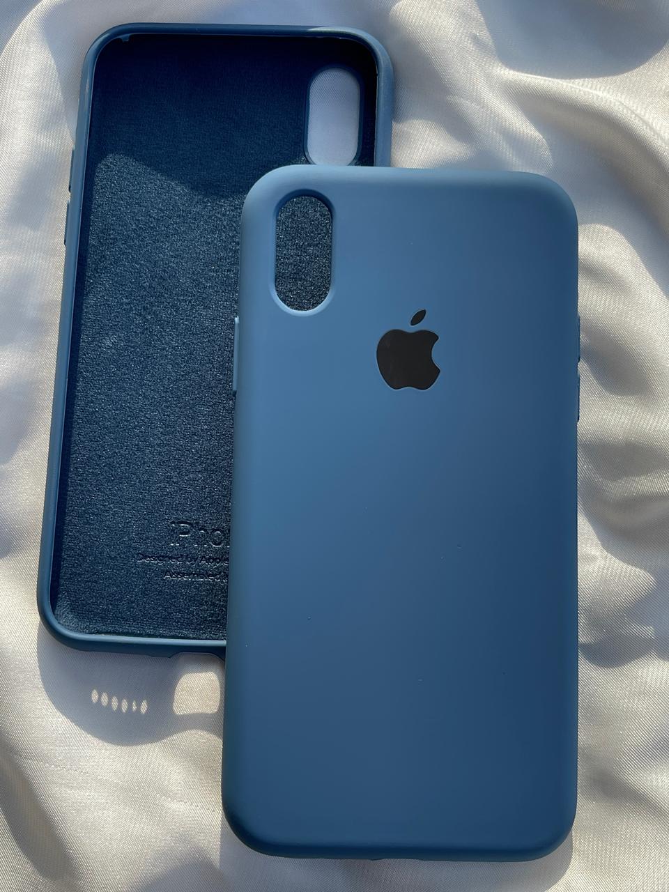 iPhone "X/XS" Silicone Case "Ocean Blue"