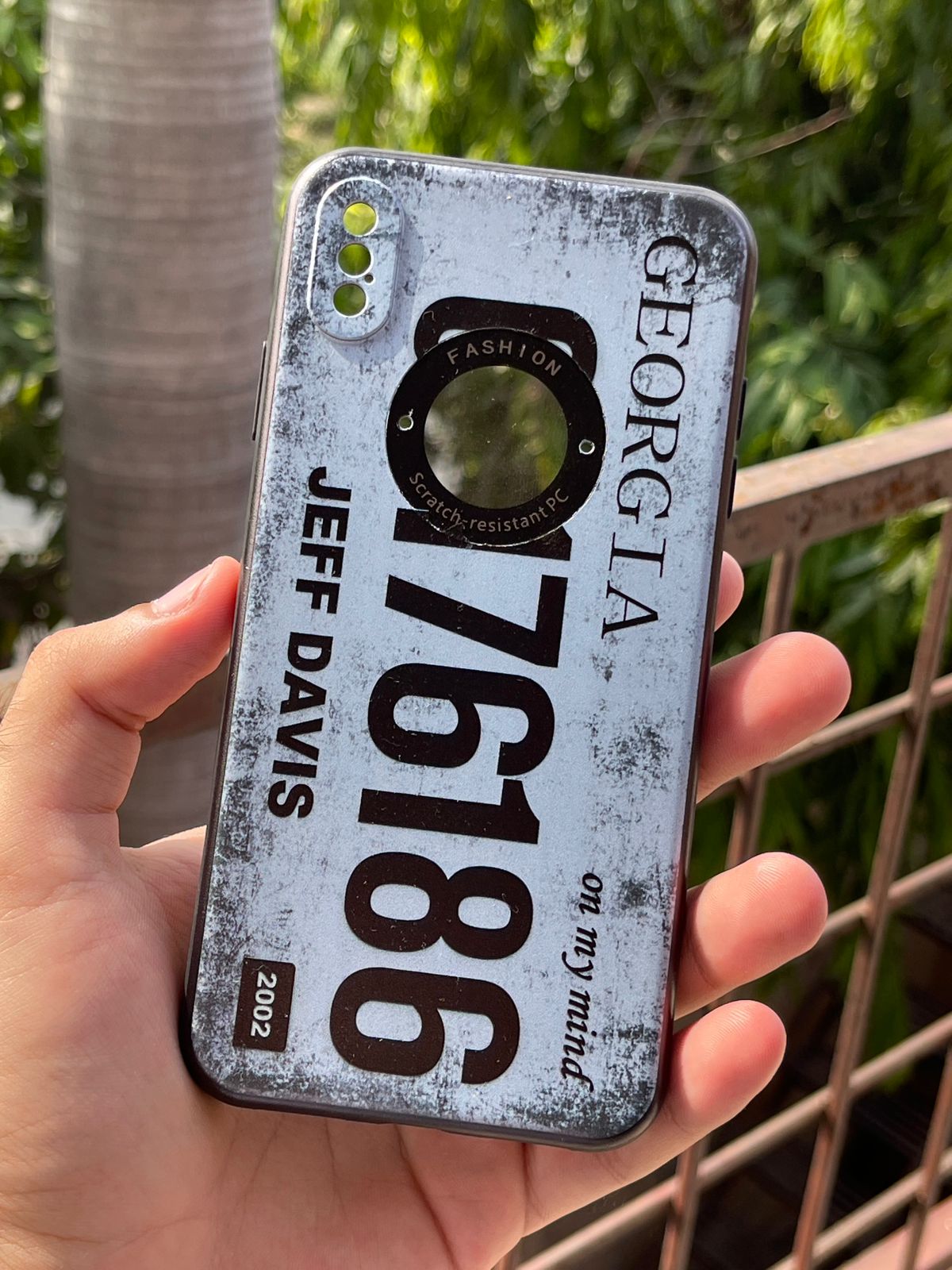 iPhone "XS MAX" Silicone "Retro" Edition Case - Light Gray