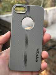 iPhone "7/8" Spigen Premium Woven Stitched Case - Gray