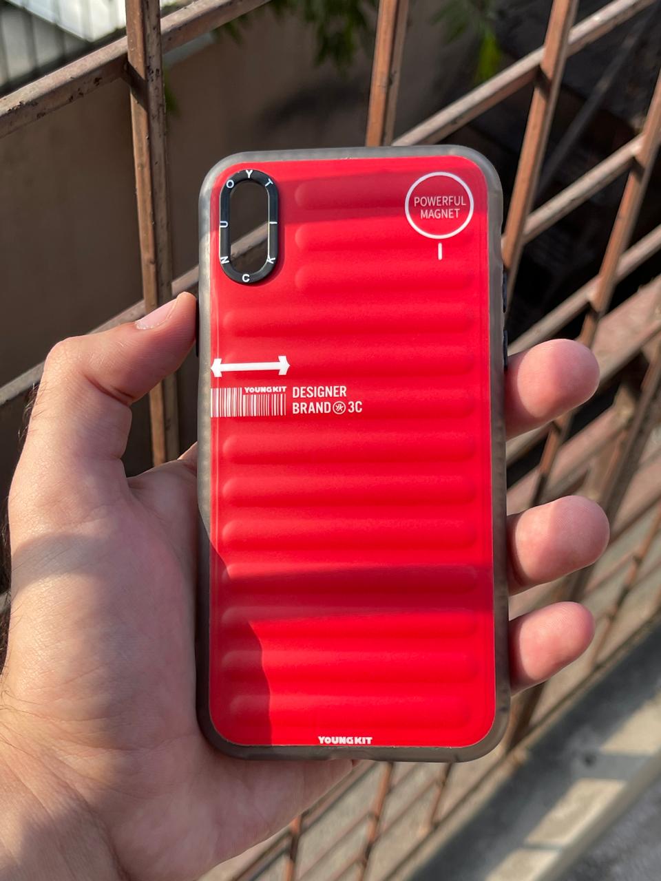 iPhone "X/XS" YoungKit True Color Case - Red