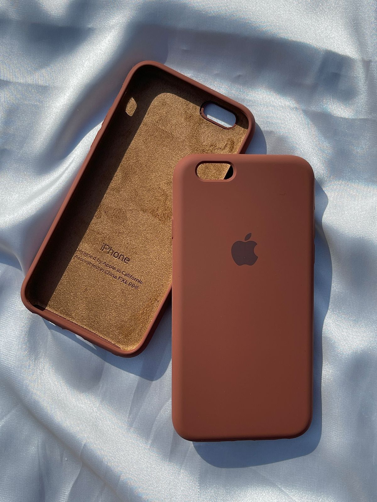 iPhone "6/6S" Silicone Case "Chocolate Brown"