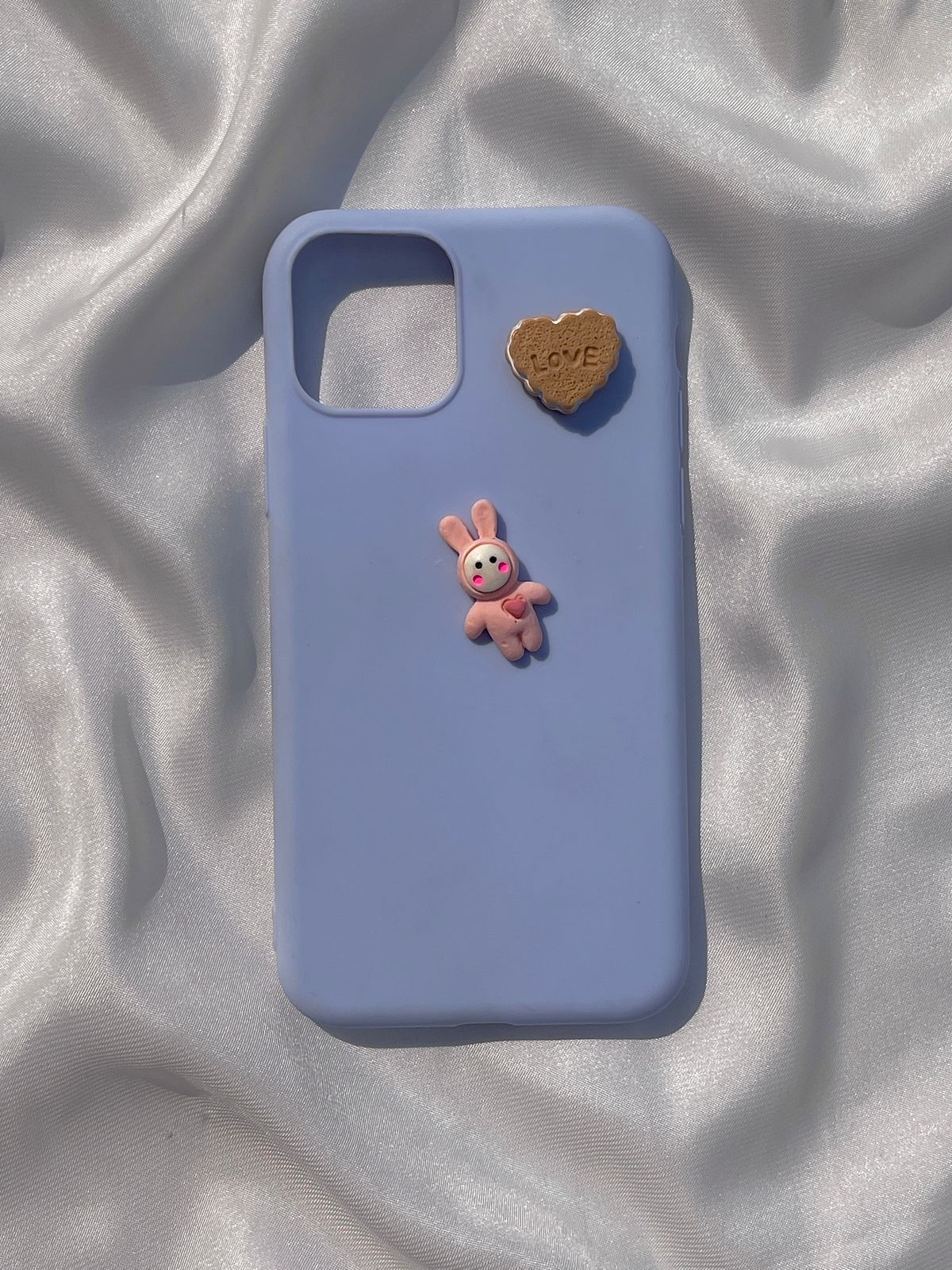iPhone "11 Pro" 3D Silicone Case "Bear and Love" Edition