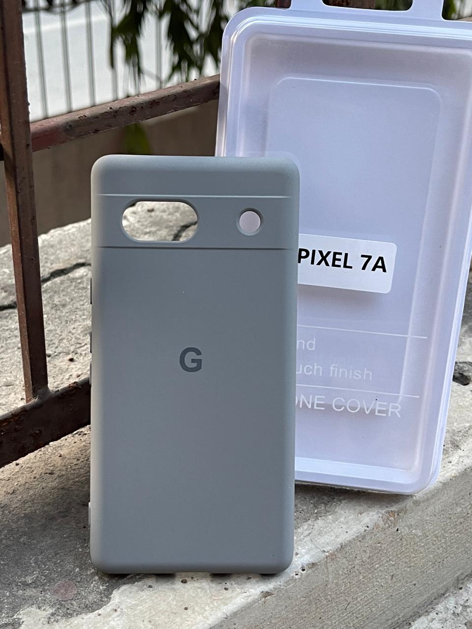 Google Pixel "7A" Silicone Case "Gray"
