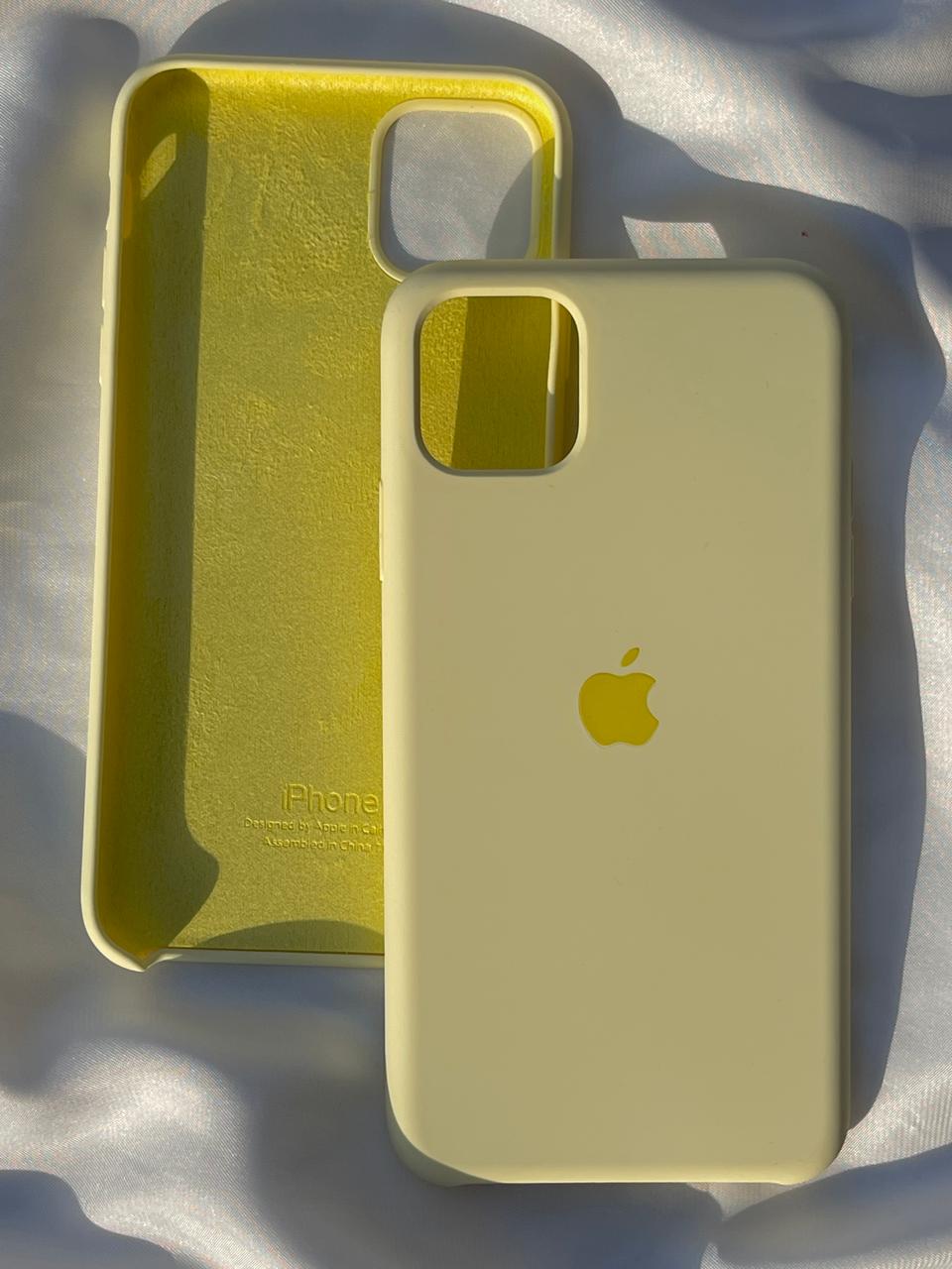 iPhone "11 Pro Max" Silicone Case "Candy Yellow"