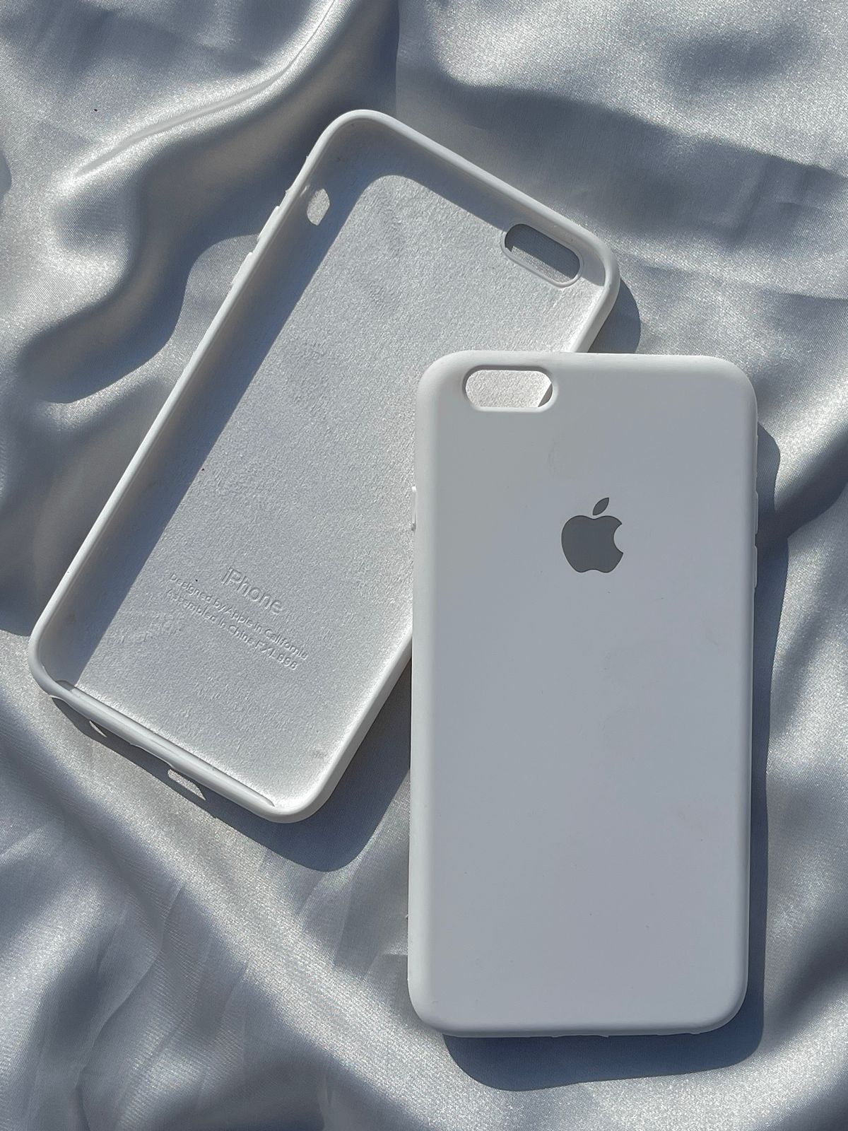 iPhone "6s Plus" Silicone Case "Pearl White"