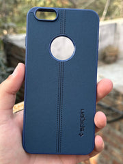 iPhone "6 Plus/ 6s Plus" Spigen Premium Woven Stitched Case - Blue