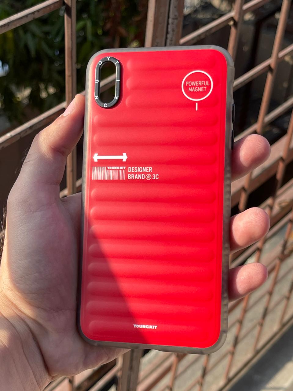 iPhone "XS Max" YoungKit True Color Case - Red