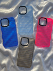 iPhone "14 Pro Max" Translucent Jump Style Silicone Case