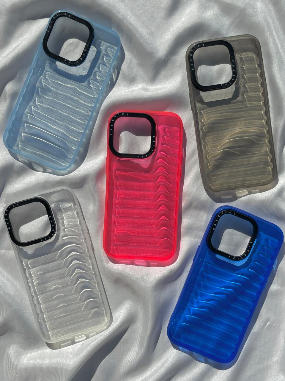 iPhone "14 Pro" Translucent Jump Style Silicone Case