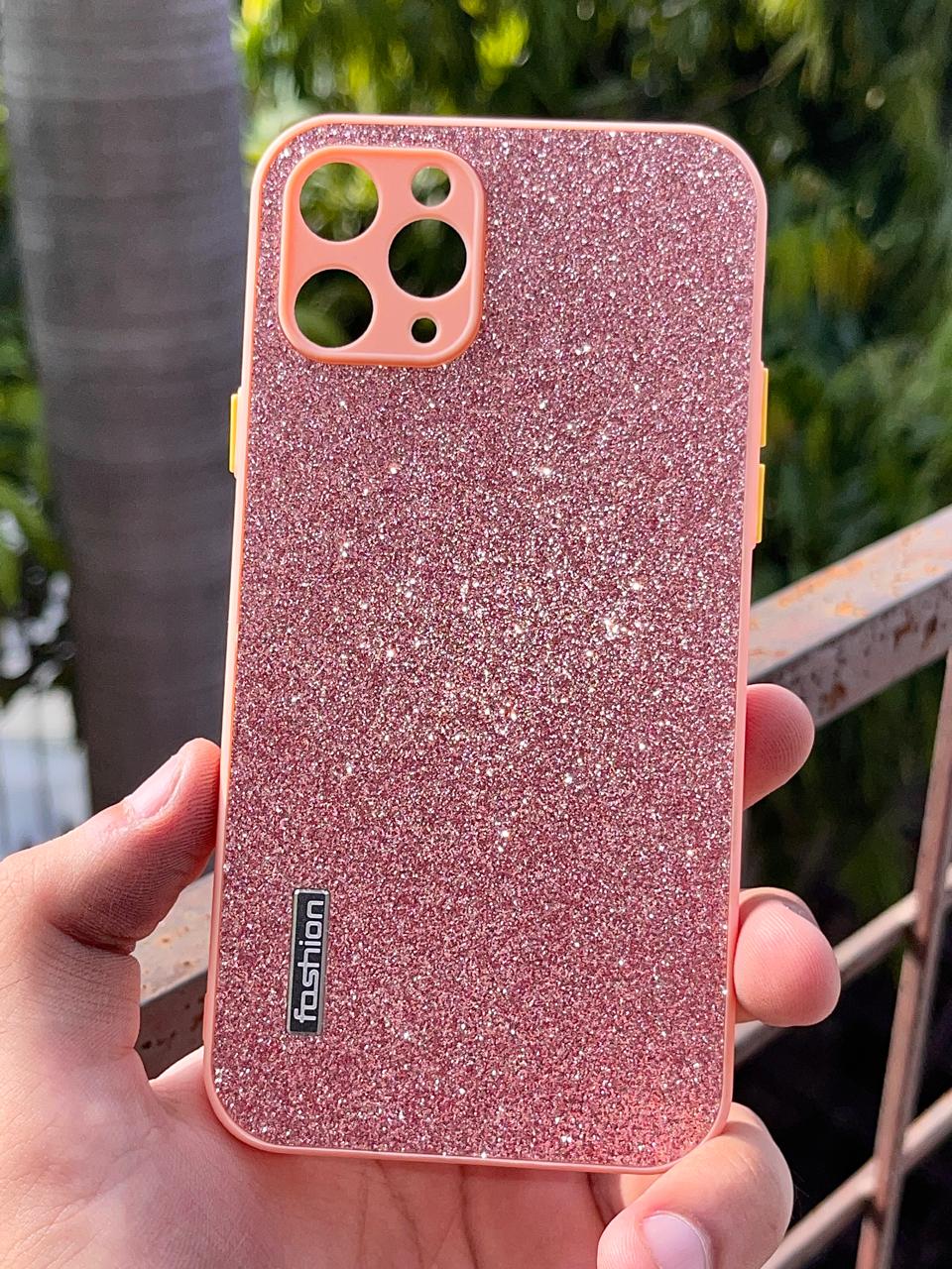 iPhone "11 Pro" Glitter Sparkle Case - Pink