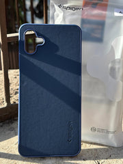 Samsung Galaxy "A04" Spigen Rugged Texture Case - Blue