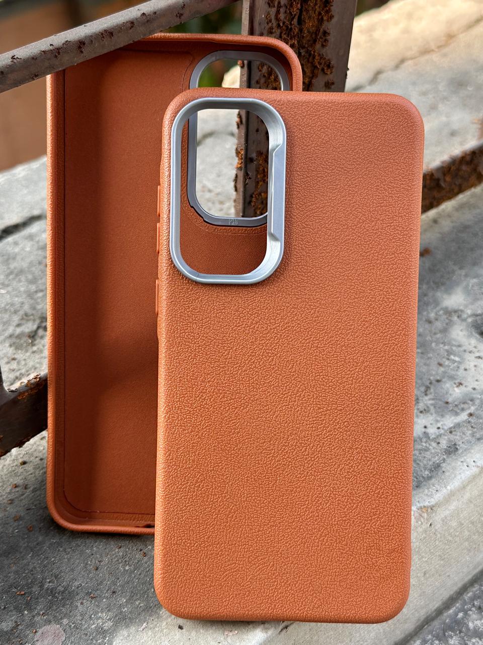 Samsung Galaxy "A55" Leather Textured Case - Brown