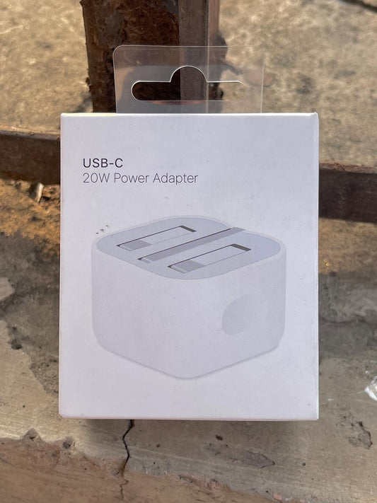 Apple "20W" USB-C Power Adaptor (3-Pin) "Titanium Copy"