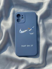 iPhone "12" Silicone Case "Just Do It" Edition