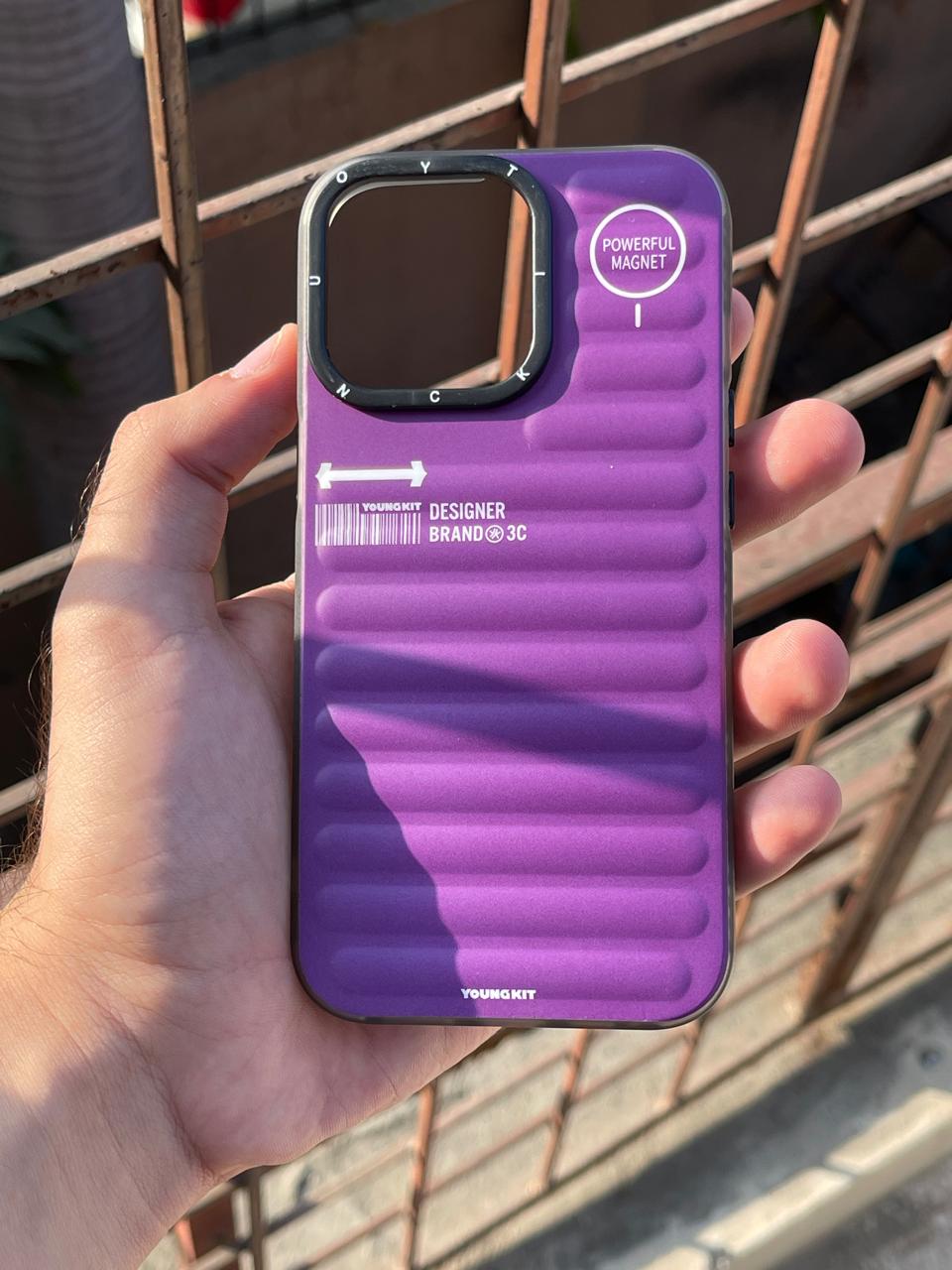 iPhone "13 Pro" YoungKit True Color Case - Purple
