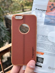 iPhone "6/6s" Spigen Premium Woven Stitched Case - Brown