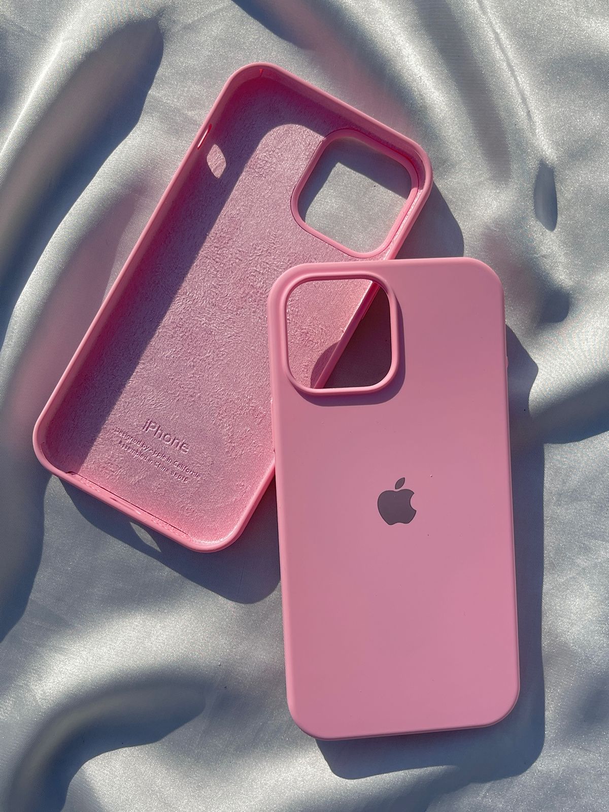 iPhone "13 Pro Max" Silicone Case "Baby Pink"
