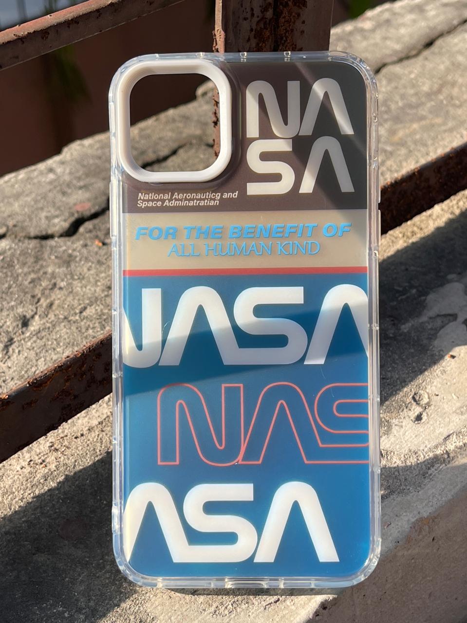 iPhone "11 Pro Max" Rainbow Translucent Shade Matte Case - Nasa