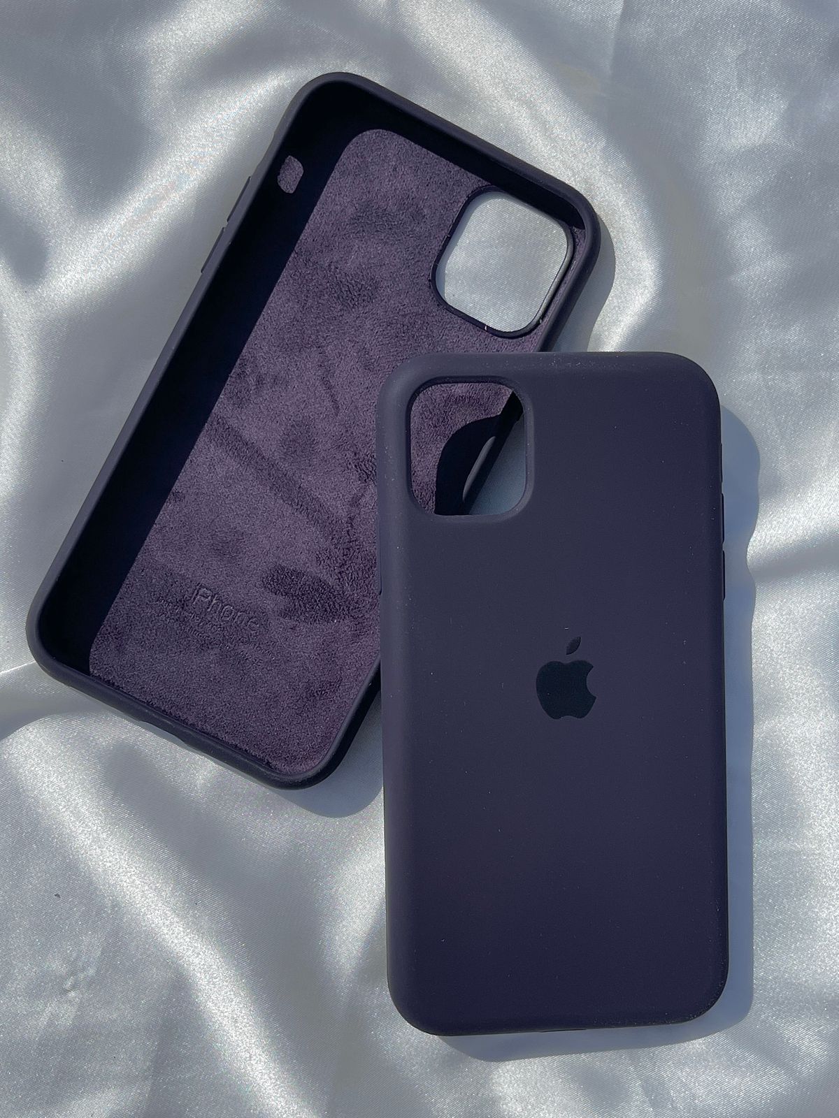 iPhone "11" Silicone Case "Deep Purple"