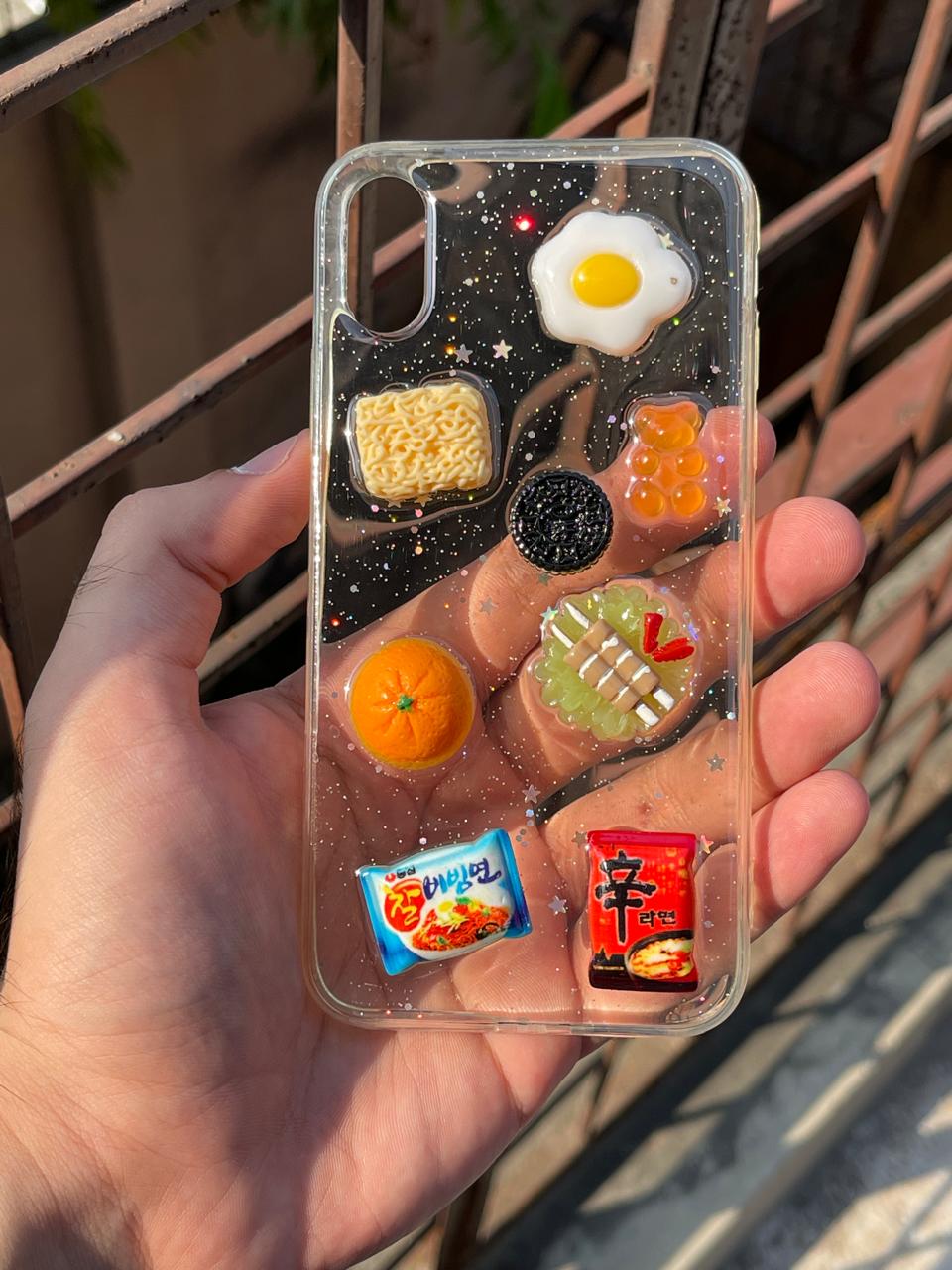 iPhone "X/XS" 3D Translucent Case - Food Item