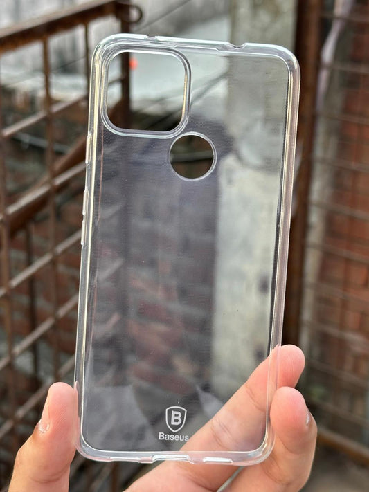 Google Pixel "5A (4G)" Transparent Silicone Case "Baseus"