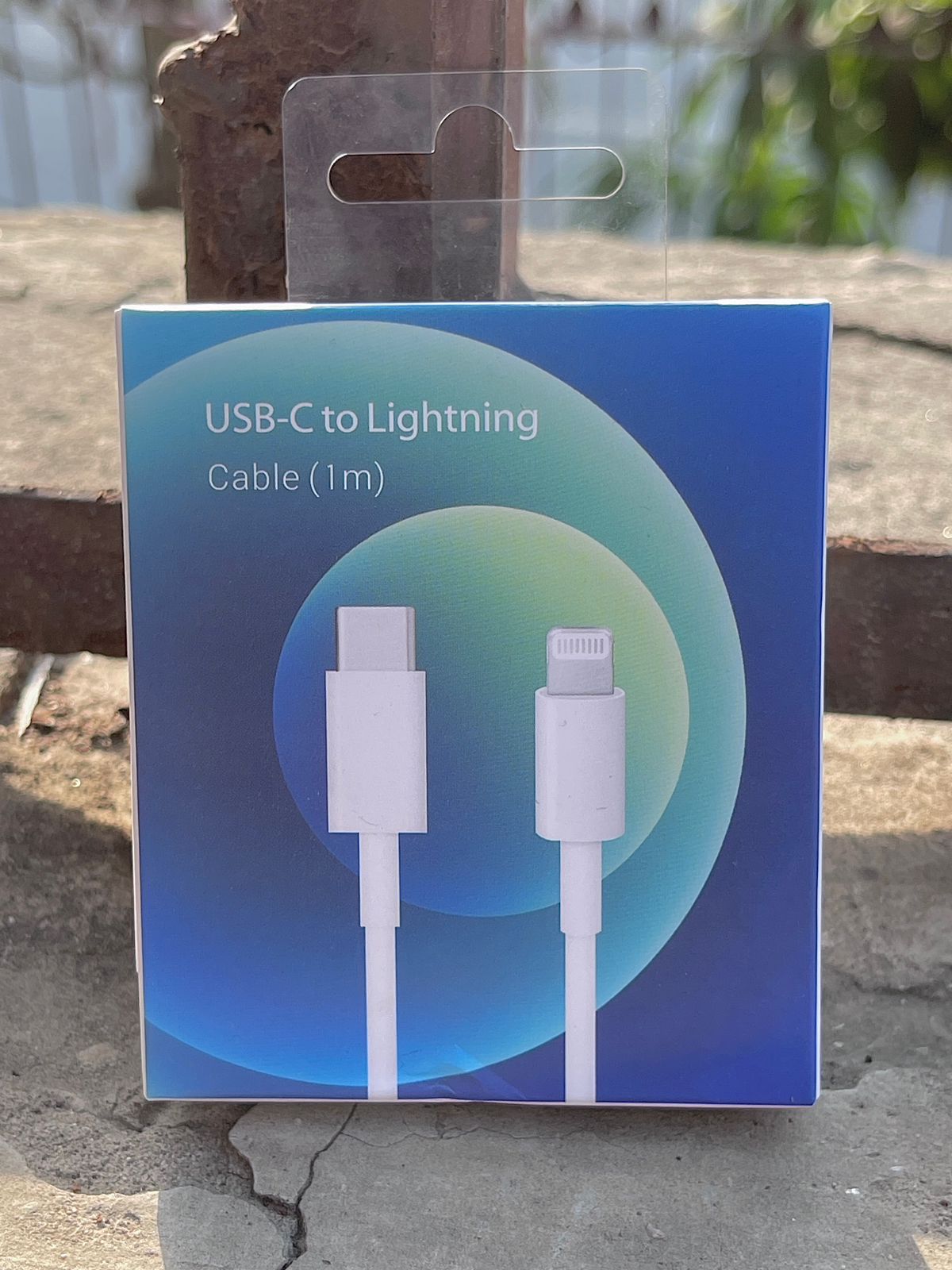 Apple "USB-C" to "Lightning Cable" (1 m) "Standard Copy" - Blue Packaging