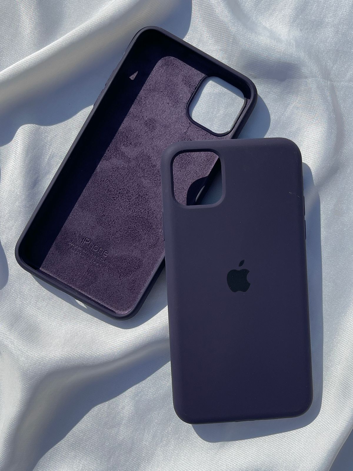iPhone "11 Pro Max" Silicone Case "Deep Purple"