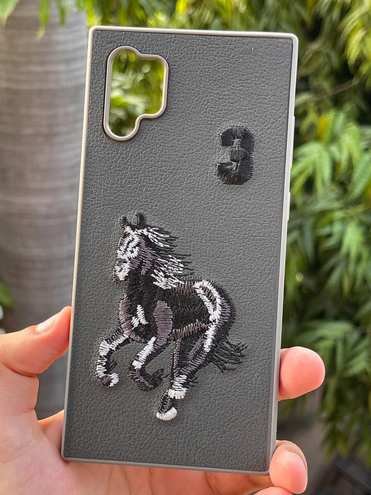 Samsung Galaxy "Note 10 Plus" Polo Classic Case - Dark Gray