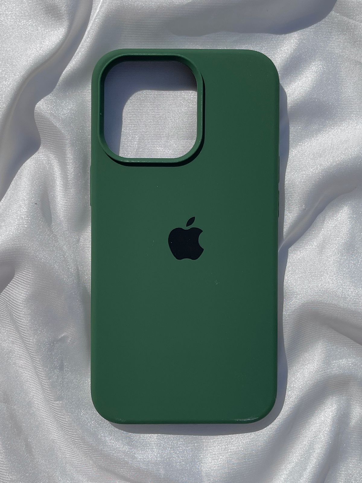 iPhone "13 Pro"  Silicone Case "Forest Green"