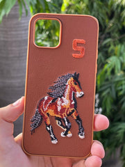 iPhone "12/12 Pro" Polo Classic Case - Brown