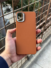 Samasung Galaxy "A05" Leather Textured Case - Brown