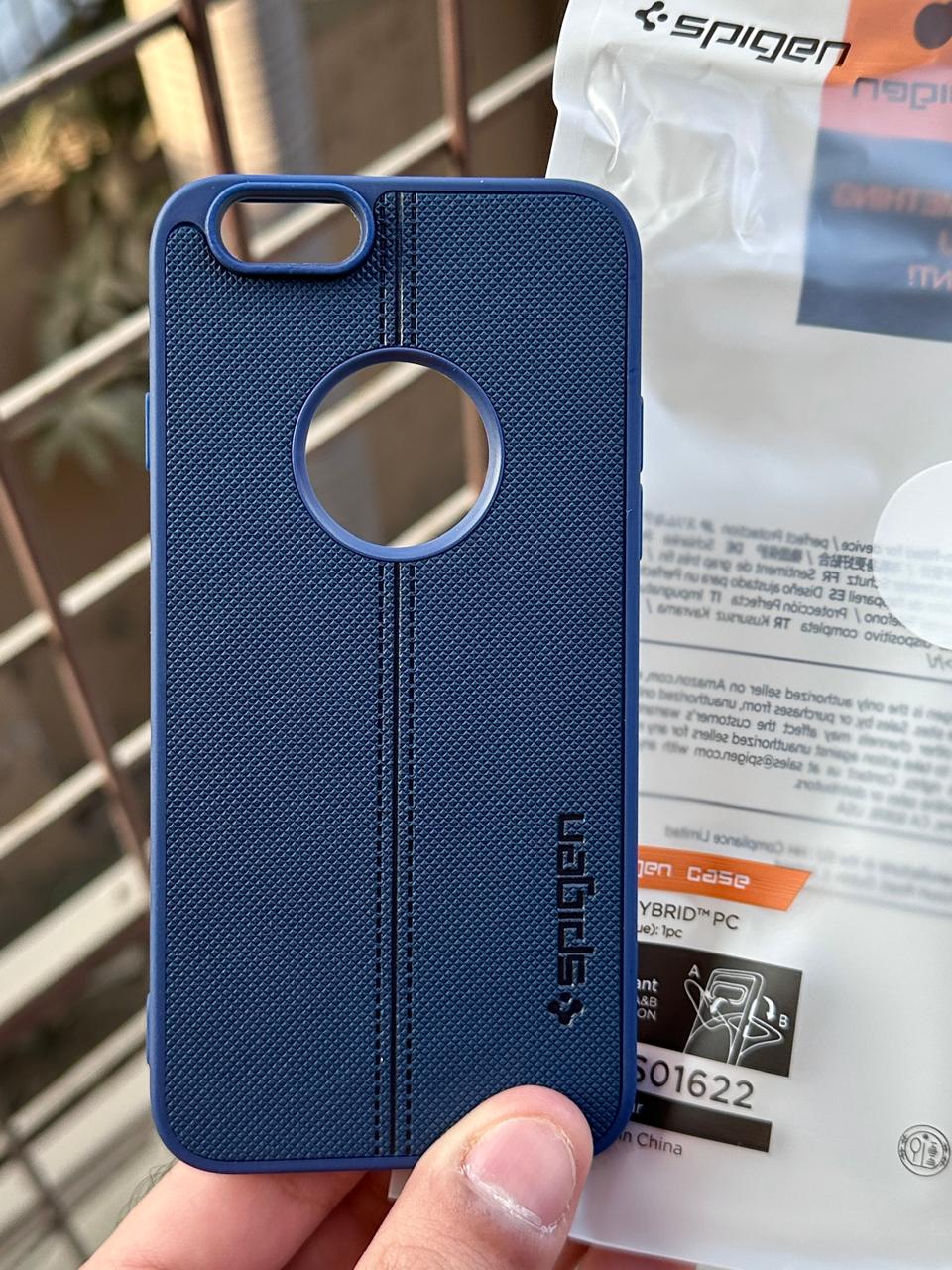 iPhone "6/6s" Spigen Premium Woven Stitched Case - Blue