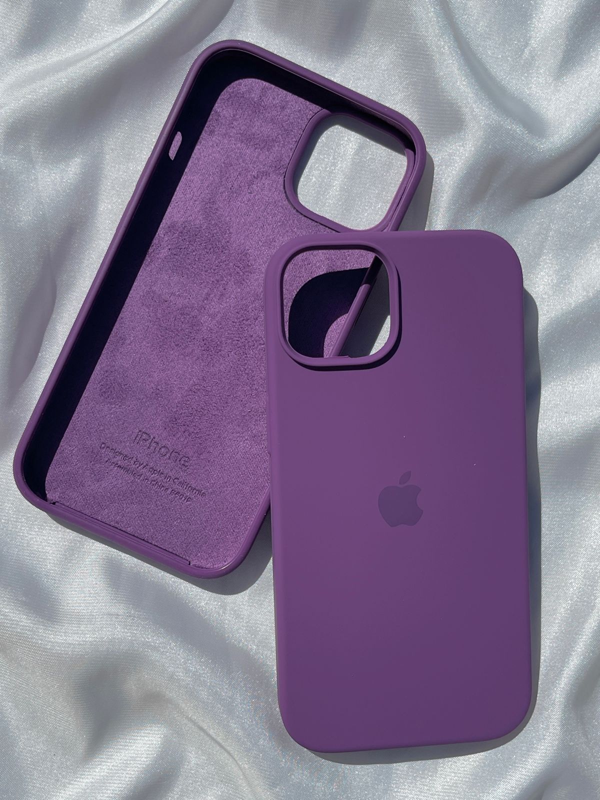 iPhone "14" Silicone Case "Purple"