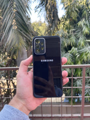 Samsung Galaxy "A52/A52s" Tempered Glass "Chrome" Case